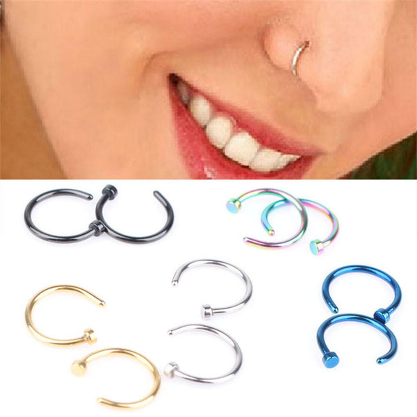 Fashion Hoop Nose Rings