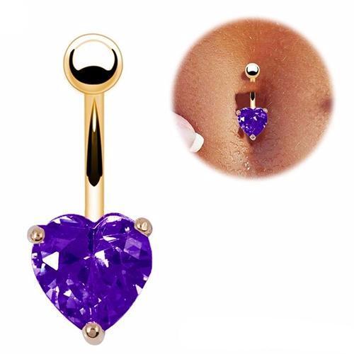 Crystal Belly Button Ring